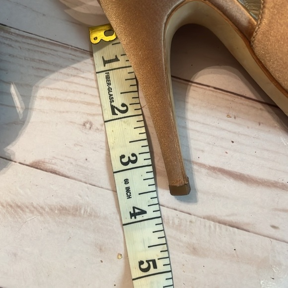 Giusepee Zanotti Vicini Pink Satin Jewel Sandals Heels Size 38 / 8 Women - Picture 11 of 12